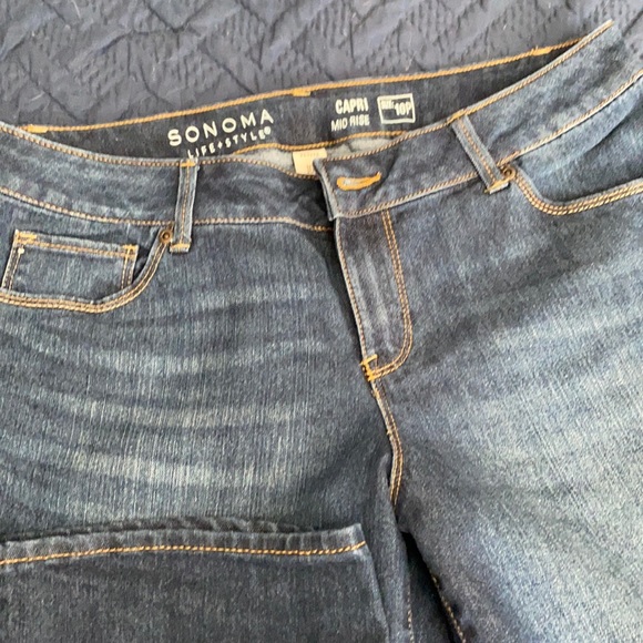 Sonoma Pants - Sonoma Capri’s mid rise.